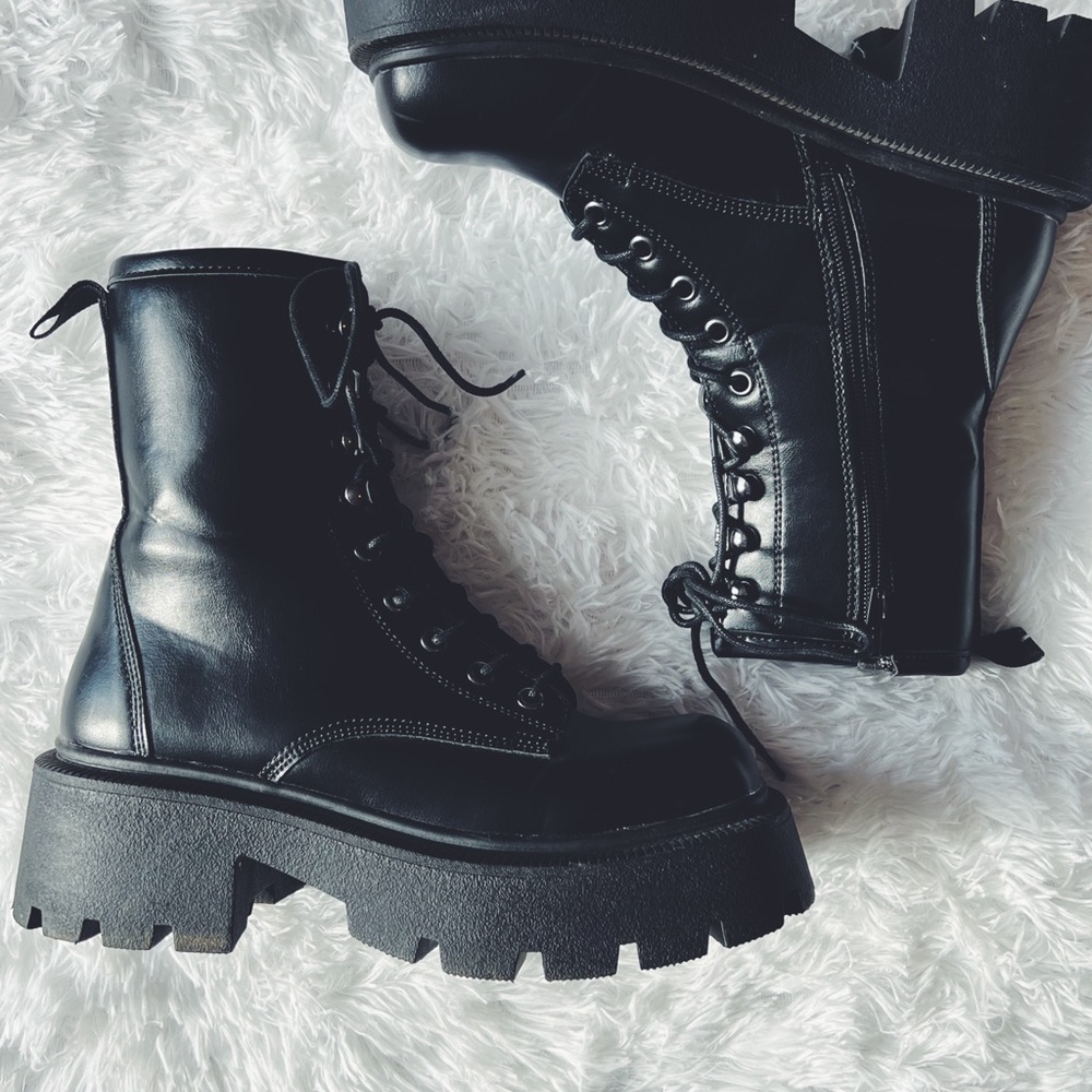 Chunky Combat Boots